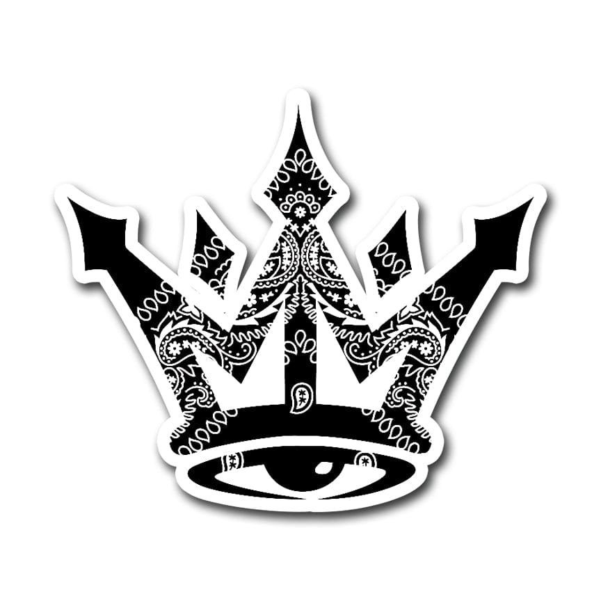 Bandana Crown Sticker
