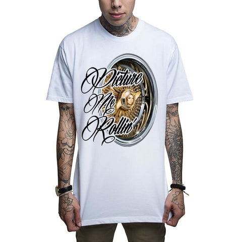 PICTURE ME ROLLIN - S / White - T-Shirt
